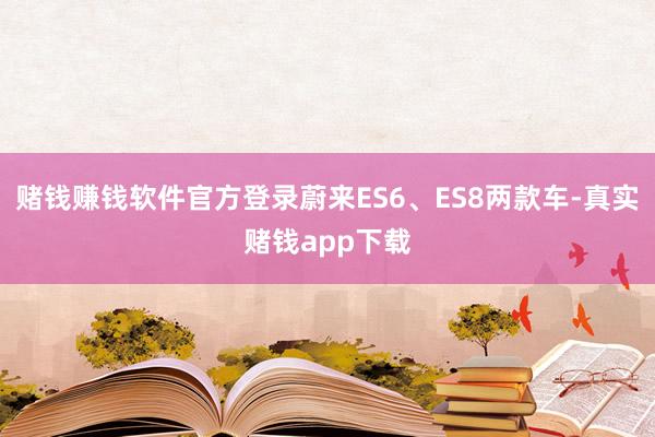 赌钱赚钱软件官方登录蔚来ES6、ES8两款车-真实赌钱app下载