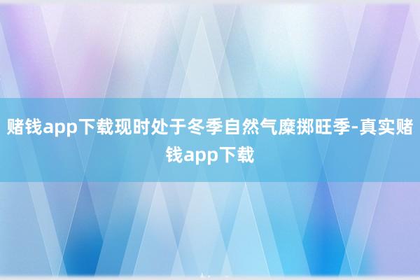 赌钱app下载现时处于冬季自然气糜掷旺季-真实赌钱app下载