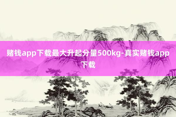 赌钱app下载最大升起分量500kg-真实赌钱app下载
