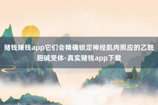 赌钱赚钱app它们会精确锁定神经肌肉照应的乙酰胆碱受体-真实赌钱app下载