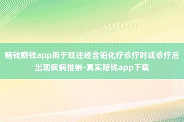 赌钱赚钱app用于既往经含铂化疗诊疗时或诊疗后出现疾病推崇-真实赌钱app下载
